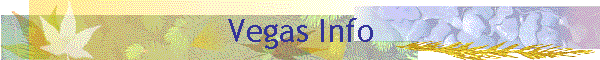 Vegas Info